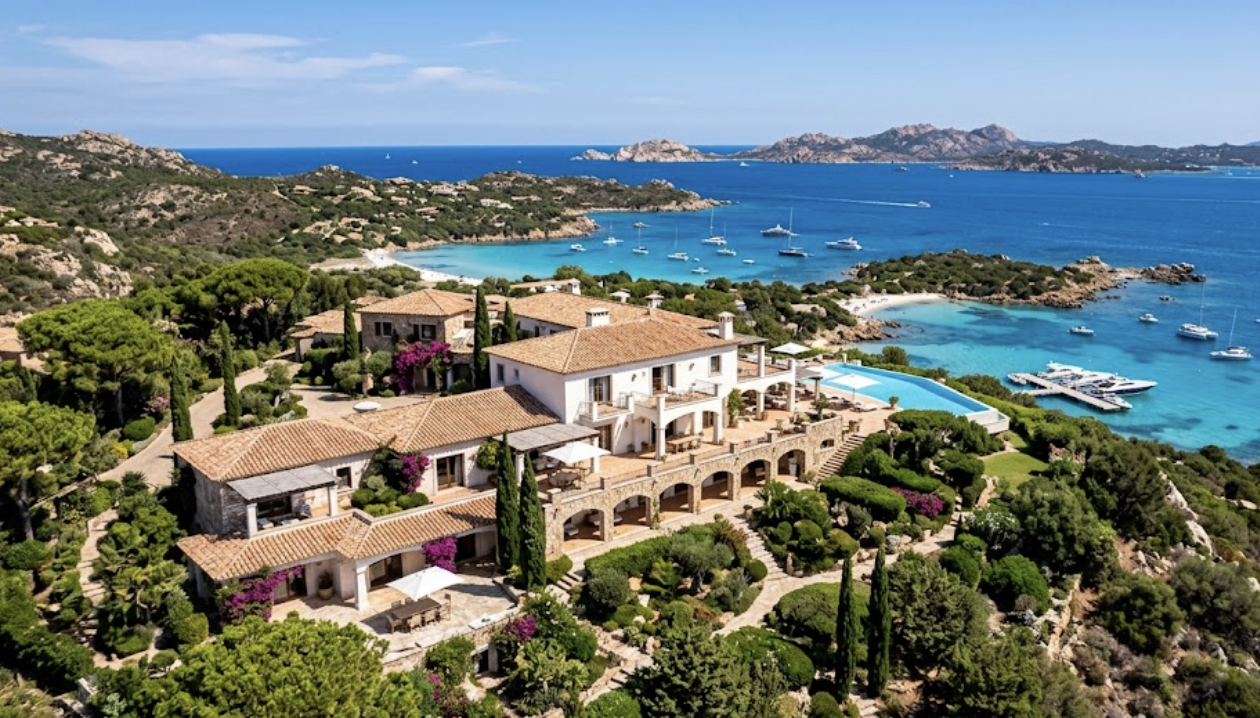 Scopri di più sull'articolo Villa Certosa: gli eredi Berlusconi vendono il trofeo immobiliare sardo a uno sceicco del Qatar